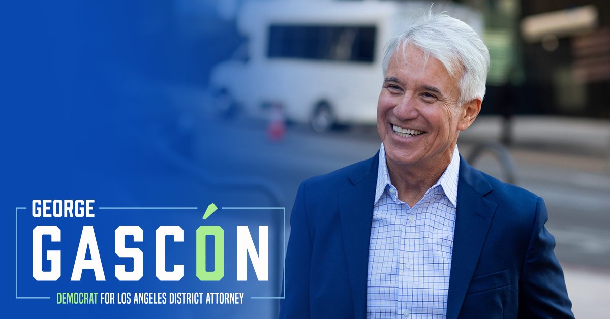 George Gascón Democrat for L.A. District Attorney